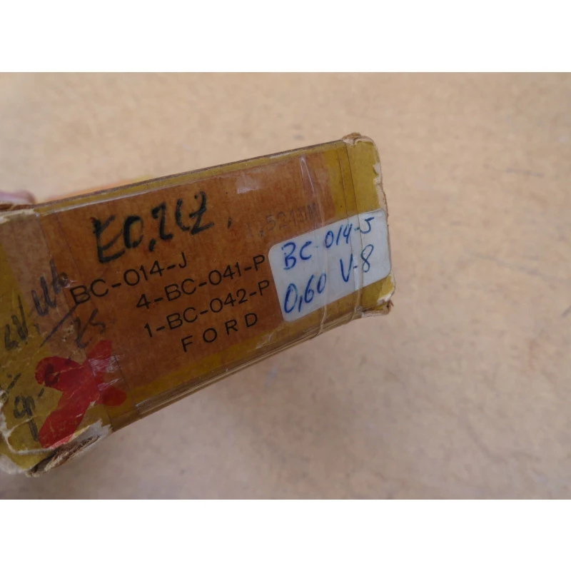 Bronzina de Mancal Motor Ford V8 Nacional 0,60 1,524mm - Jogo