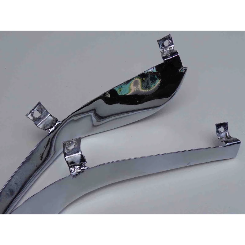 Calha Chuva Quebra Vento Chevrolet Brasil 1958 A 1963 Par Cromado Usado