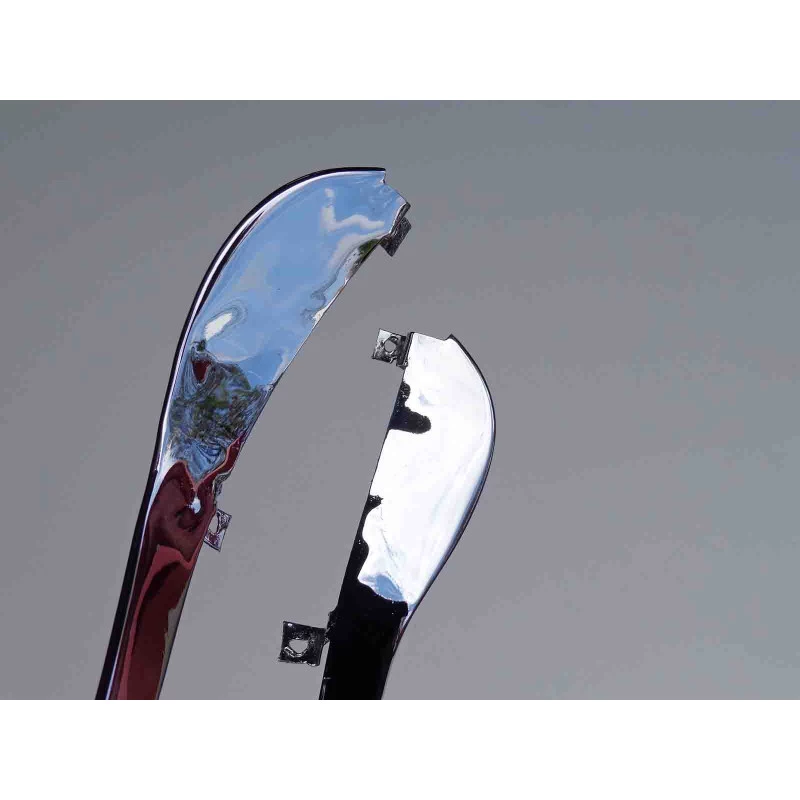 Calha Chuva Quebra Vento Chevrolet Brasil 1958 A 1963 Par Cromado Usado