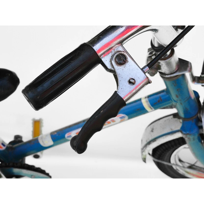 Bicicleta Antiga Caloi Totica Aro 10 Azul Original Usada