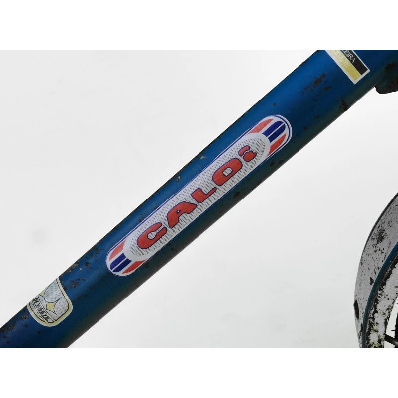 Bicicleta Antiga Caloi Totica Aro 10 Azul Original Usada