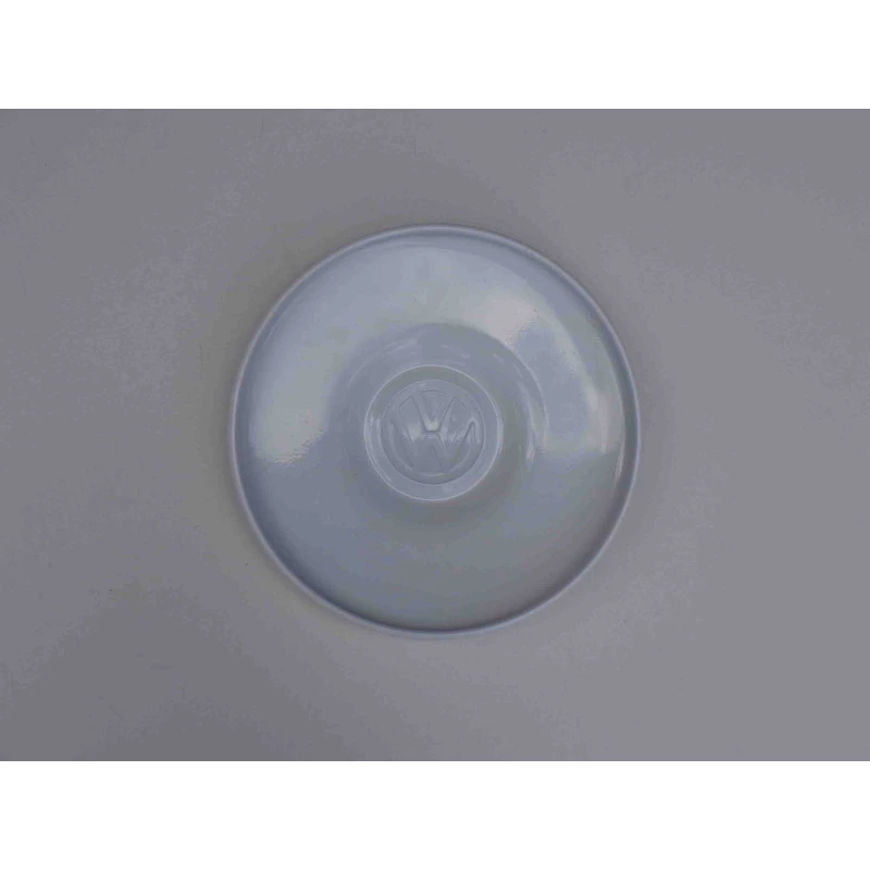 Calota Branca Vw Kombi Fusca Variant Roda 4 Furos Metal - Jogo