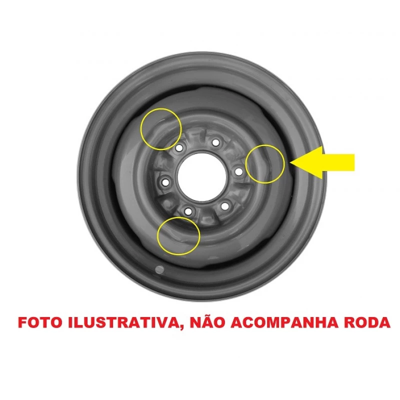 Calota C-10 D-10 C-15 Veraneio Cromada Calombo Encaixe por Fora - Jogo