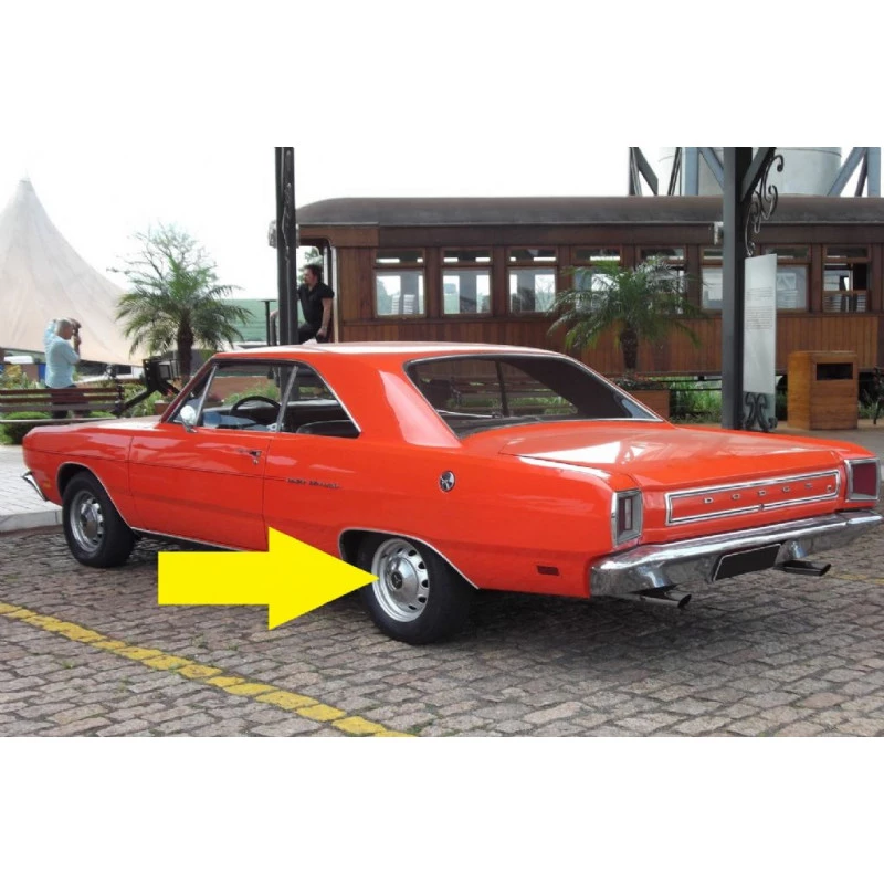 Calota Dodge Dart Encaixe por Fora Original Usada - Jogo