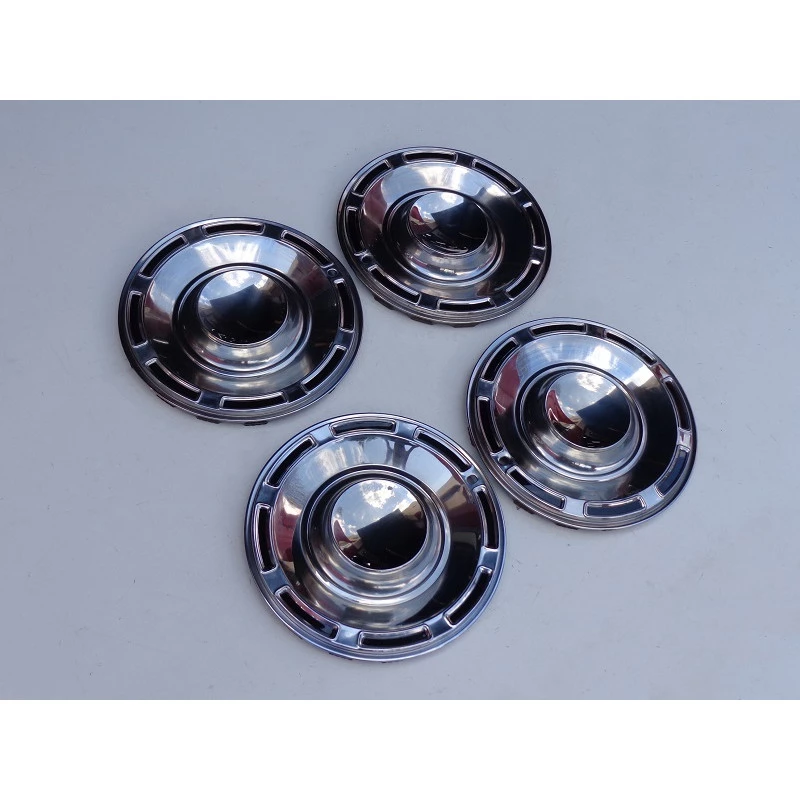 Calota Ford Maverick Super Luxo Original Usada Inox - Jogo