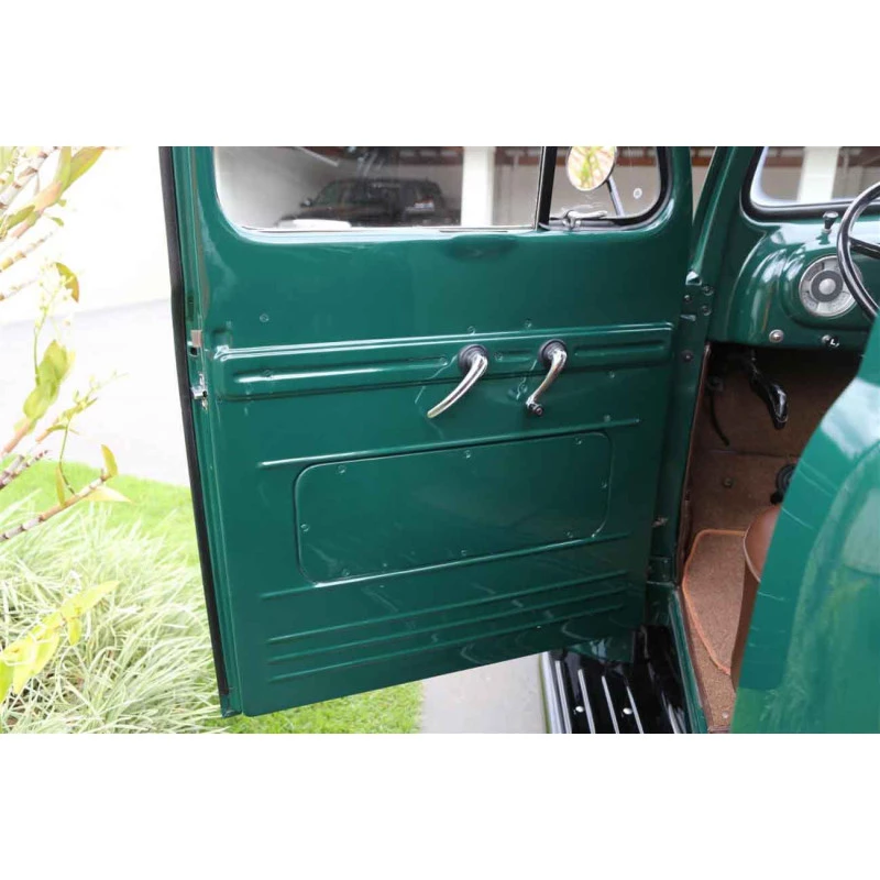 Chapa Interna Tampa Porta F-1 F-8 1948 a 1952 Original Usado - Par