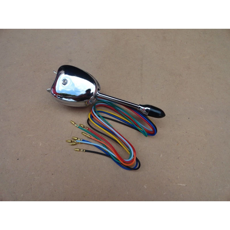 Chave Seta Coluna Direção Cromada Importada Nova Universal 12V