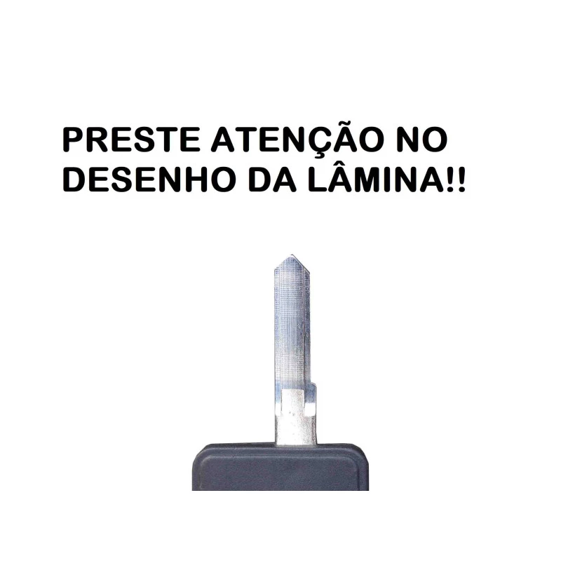Chave Virgem Bruto Linha Chevrolet Chevette Reprodução