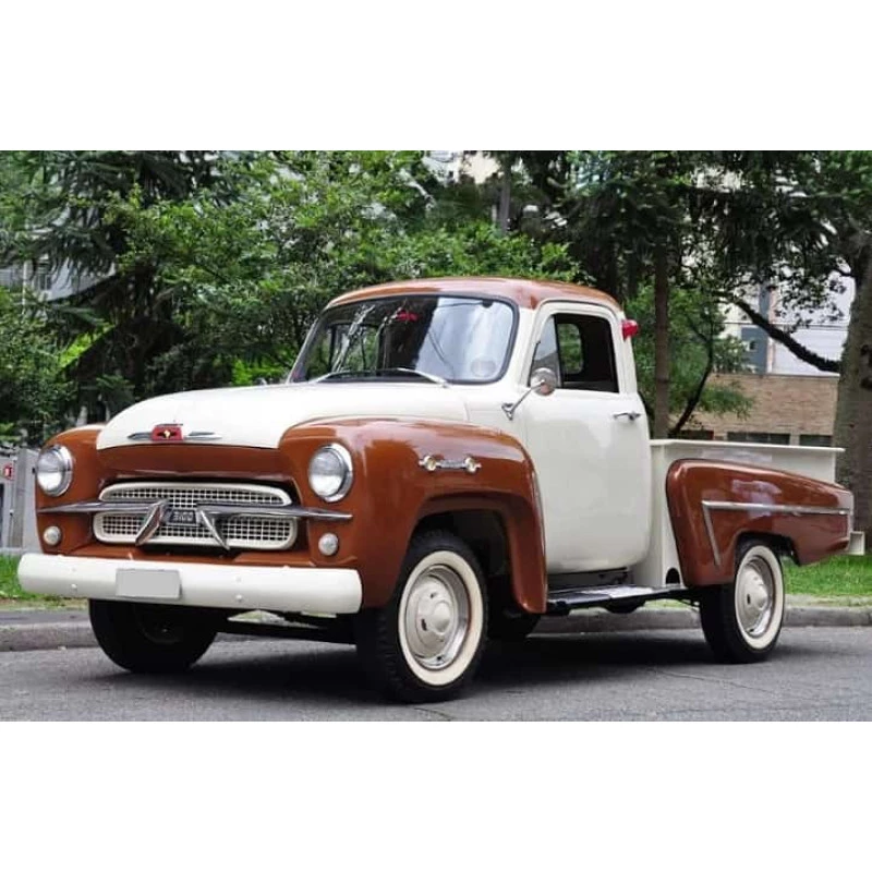 Parachoque Dianteiro Chevrolet Brasil 3100 58 à 63 Original Restaurado