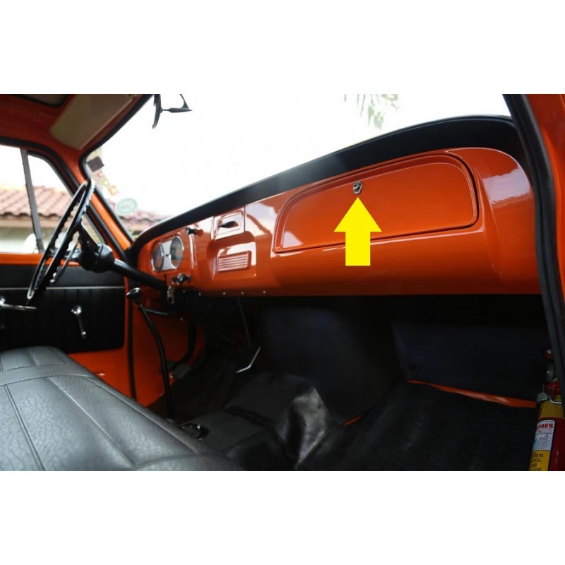 Cilindro Porta Luvas Chevrolet Brasil C-14 C-10 Veraneio 1958 a 1985 Novo