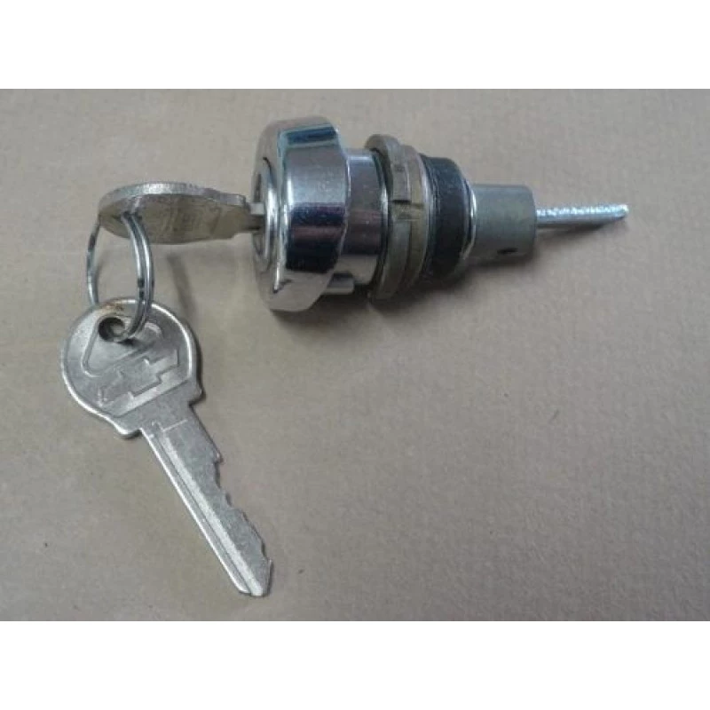 Cilindro Porta Malas Opala 85 a 87 Cromado com Chave Original GM Novo