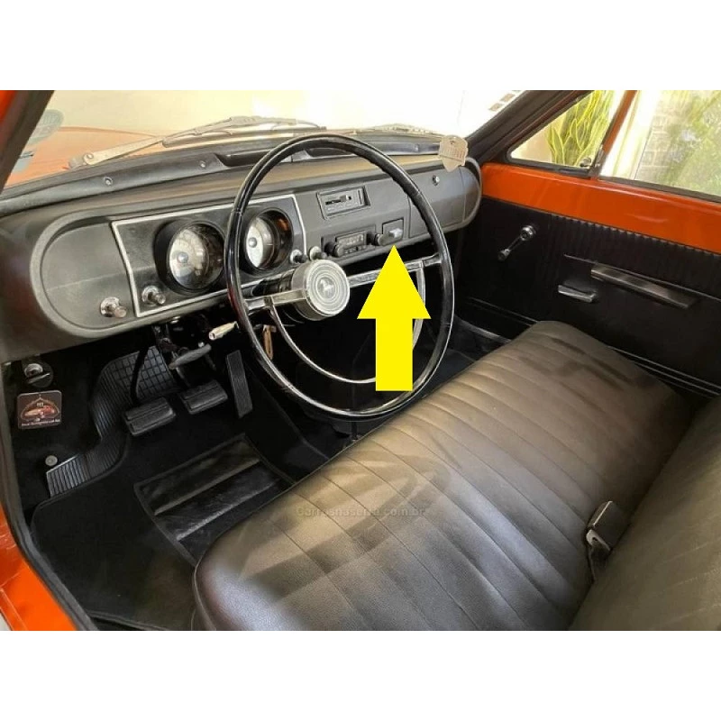 Cinzeiro Painel Ford Corcel I Belina I 1973 a 1977 Original Usado