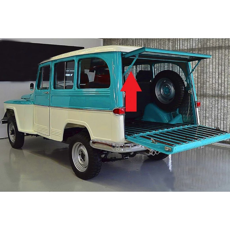 Dobradiça Direita Janela Traseira Rural 1960 à 1977 Original Nova