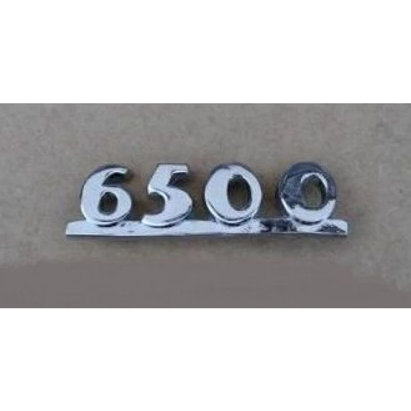 Emblema 6500 Caminhão Chevrolet Boca de Sapo
