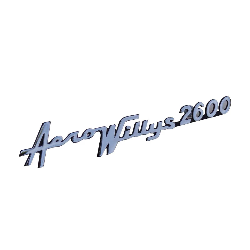 Emblema Lateral Paralama Aero Willys 2600 - Unitário