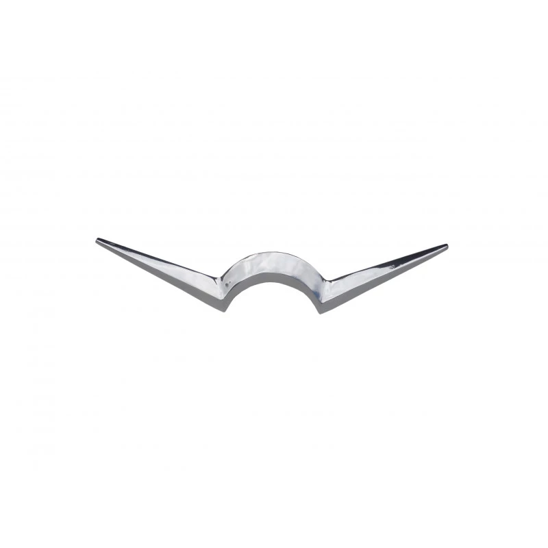Emblema Frontal "W" Willys Rural e F-75 1960 a 1971 Cromado
