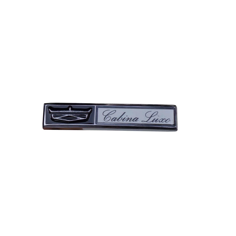 Emblema Cabina Luxo do Porta Luva F-100 1972 em Diante