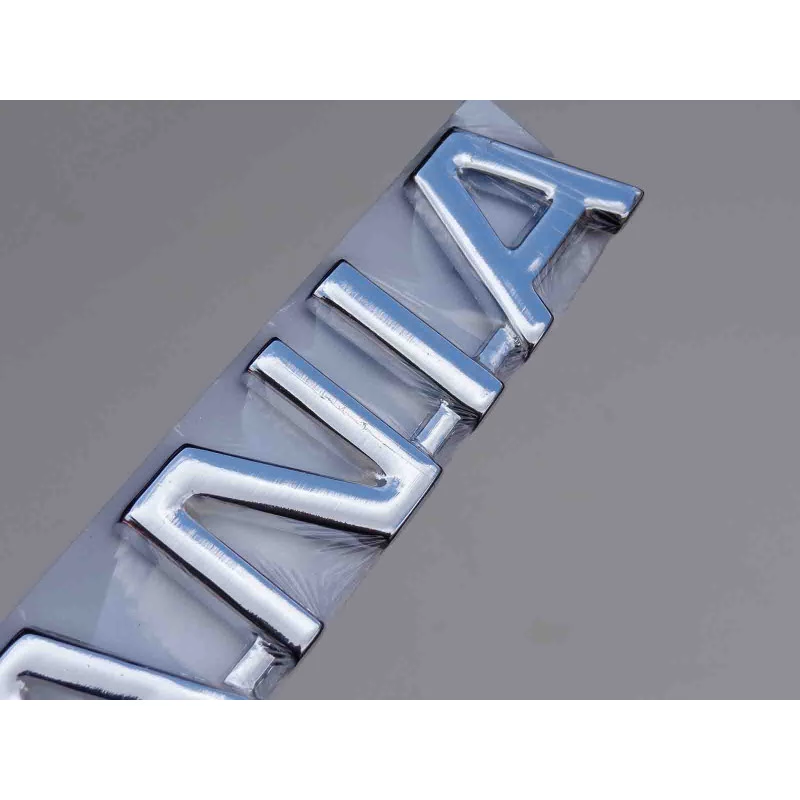 Emblema Caminhão Scania Lateral Cromado Antigo Reprodução - Unitário Emblema Caminhão Scania Lateral Cromado Antigo Reprodução - Unitário