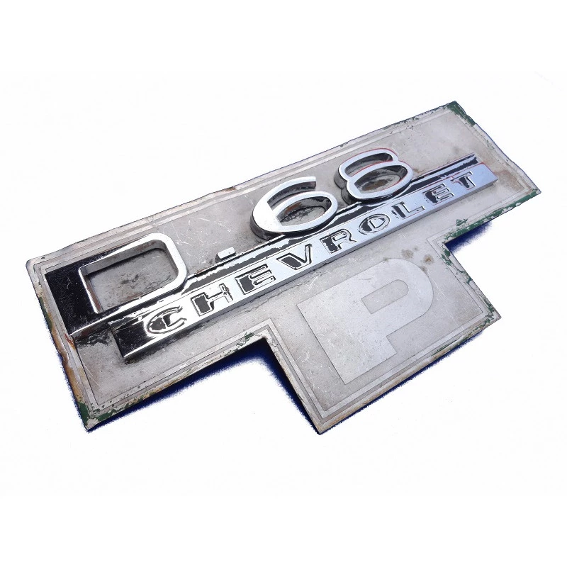 Emblema Caminhão Chevrolet D-68 Perkins Original Usado