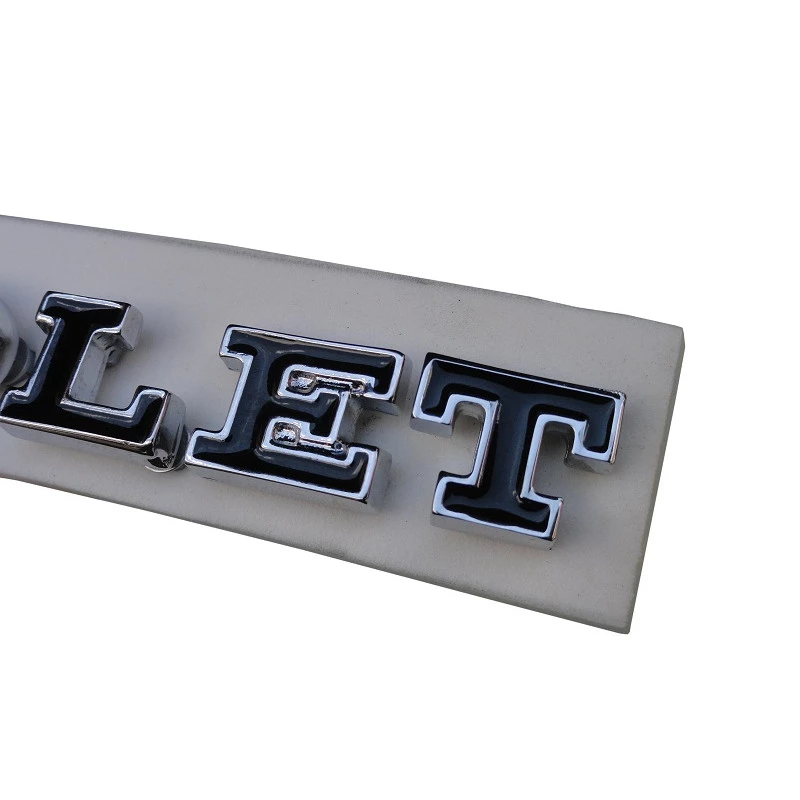 Emblema Letras Chevrolet Opala e Caravan 1975 a 1978 - Jogo