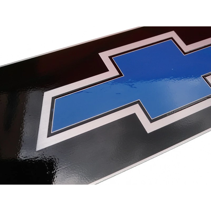 Emblema Centro Grade D-10 C-10 Veraneio 1979 Em Diante Inox