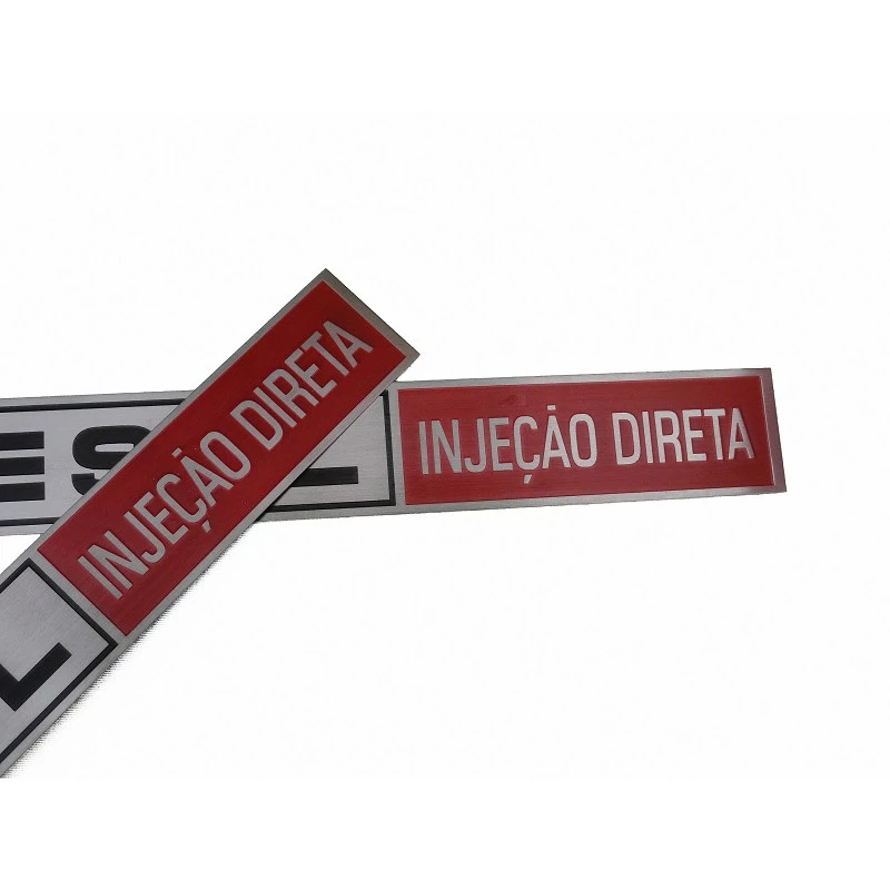 Chapinha Emblema Caminhão Ford Diesel Injeção Direta Par