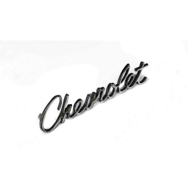Emblema Chevrolet Opala 71 a 74 da Grade Bico do Capô e Traseira Contorno Preto