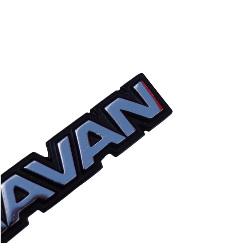 Emblema Caravan da Tampa Traseira Chevrolet Caravan Novo