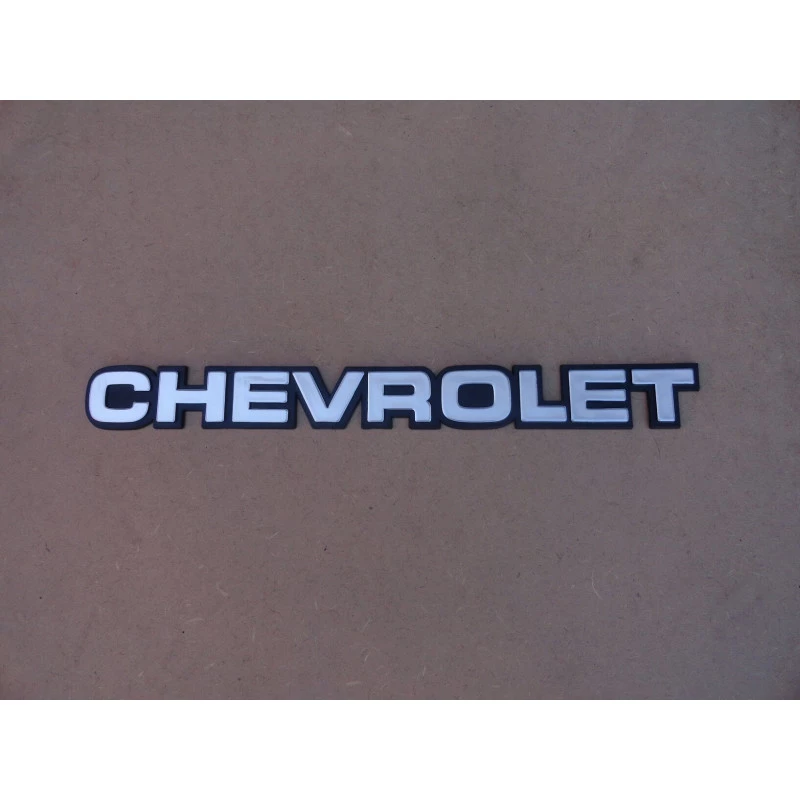 Emblema Chevrolet Tampa Traseira D-20 Veraneio Bonanza 1985 a 1996 Novo