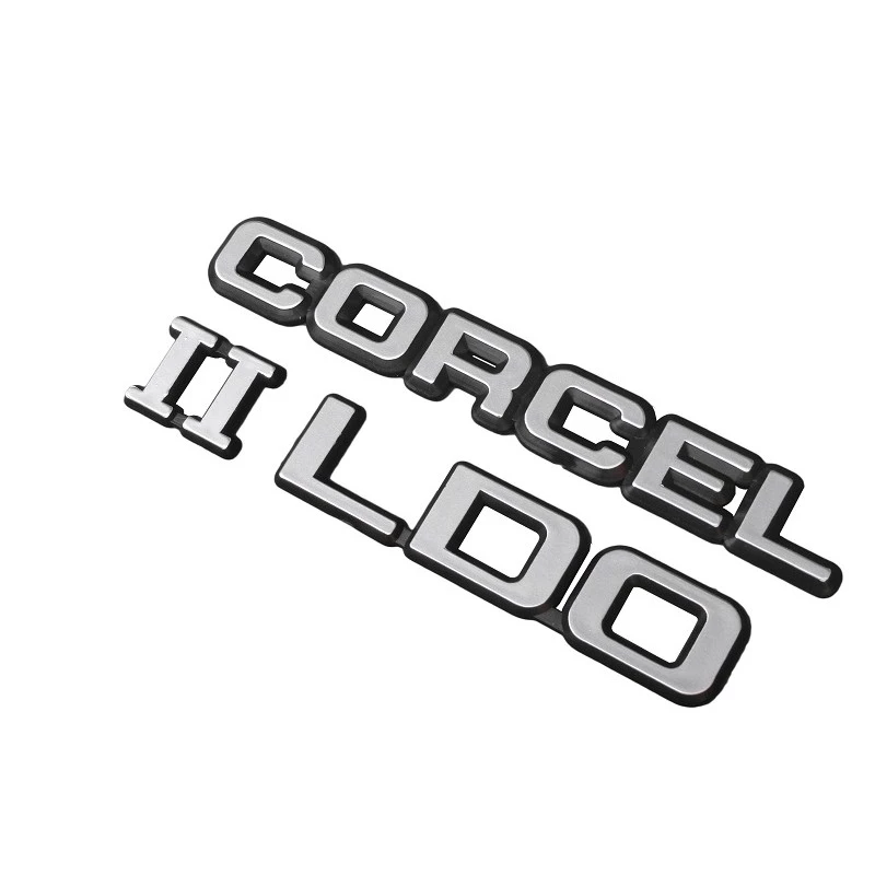 Emblema Corcel II LDO da Traseira Corcel II e Belina 2 até 1984 - Jogo