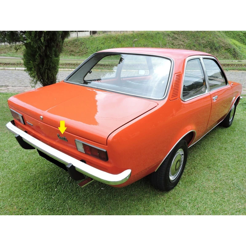 Emblema Chevette 1973 A 1979 Cromado Reprodução Nova