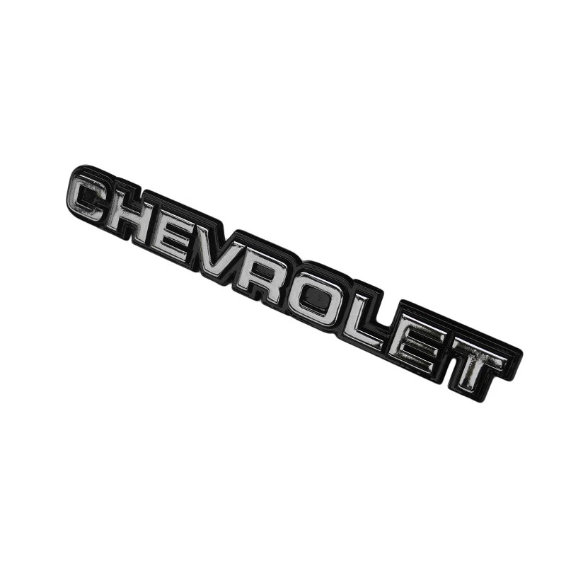 Emblema Chevrolet Grade Dianteira e Tampa Traseira Opala e Caravan 1980 a 1982 - Unitário