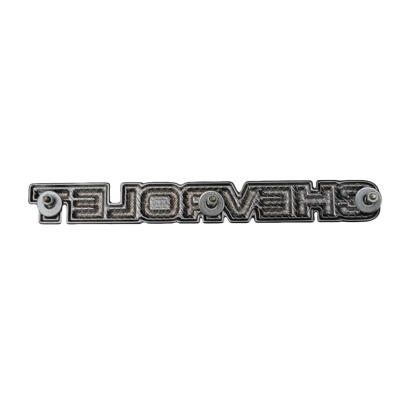 Emblema Chevrolet Grade Dianteira e Tampa Traseira Opala e Caravan 1980 a 1982 - Unitário