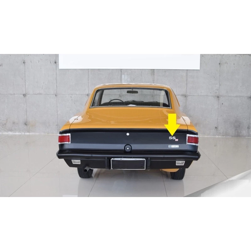 Emblema SS4 Opala SS 4 Cilindros 1973 a 1974 Capô ou Traseira
