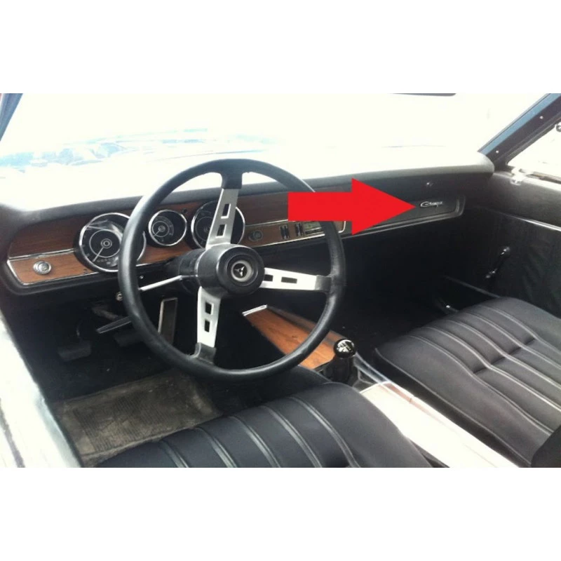 Emblema do Painel Dodge Charger Novo