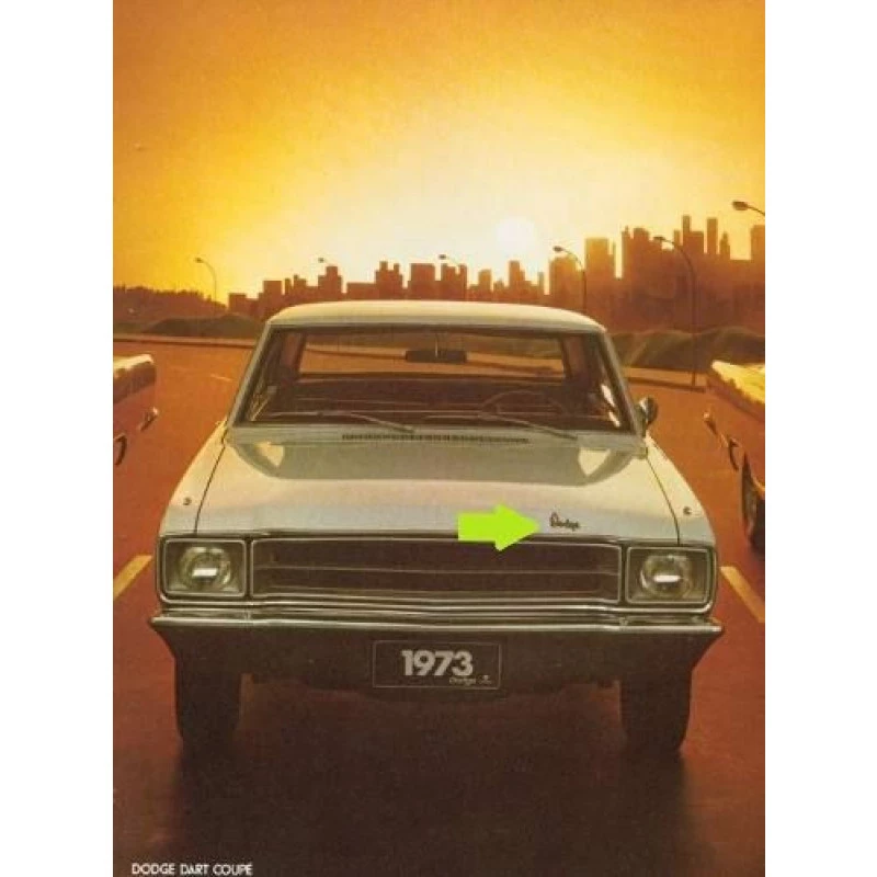 Emblema Dodge 73 à 78