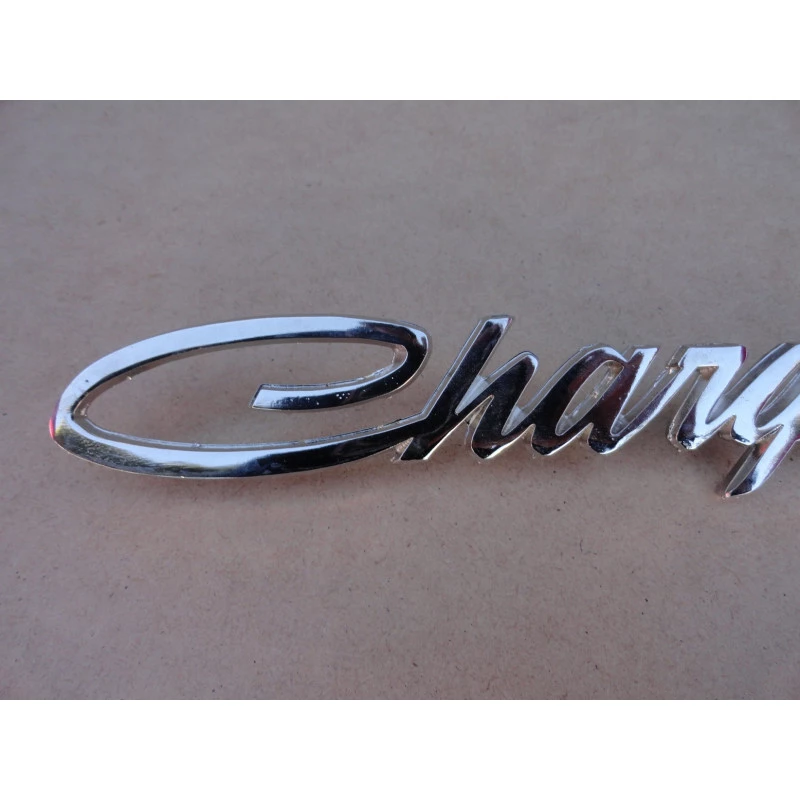 Emblema Dodge Charger Lateral Traseira e Coluna Cromado