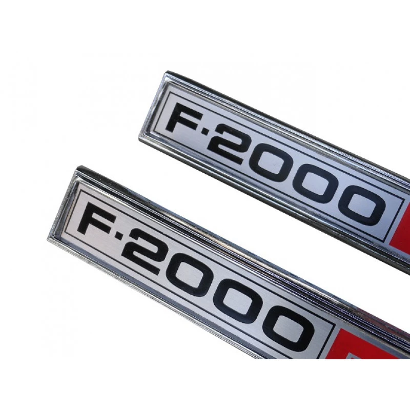 Emblema Lateral Ford F-2000 Diesel 1980 a 1982 Novo - Par