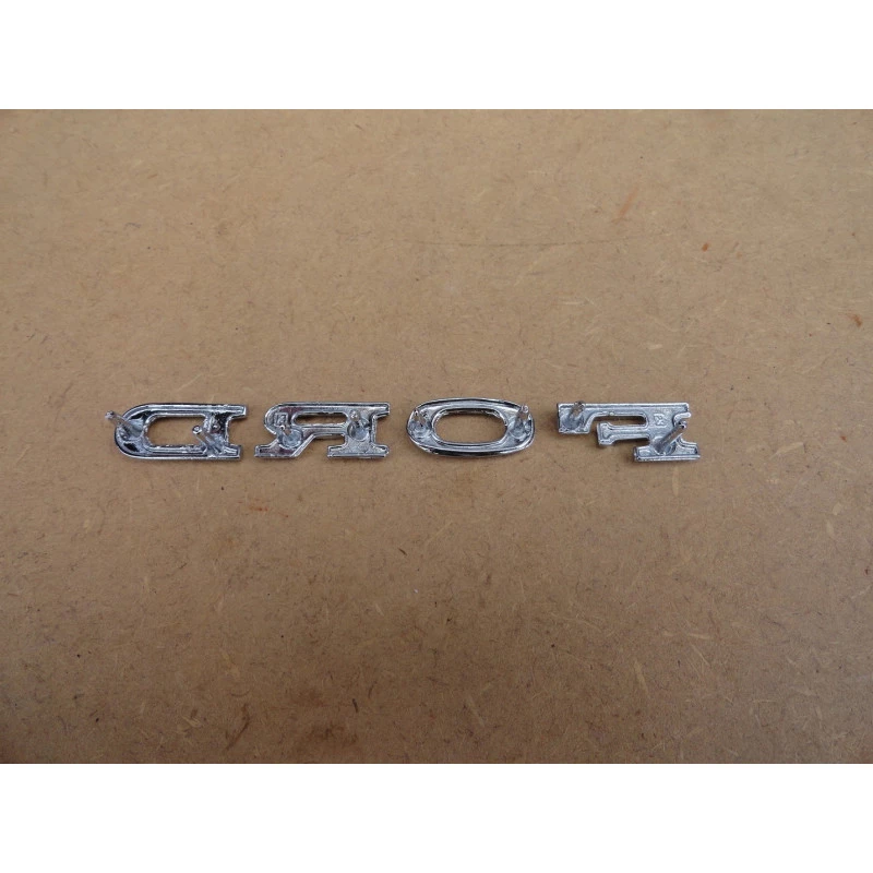 Emblema Ford Corcel Belina Maverick 73 a 77 4 Letras