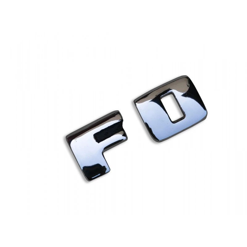 Emblema Dianteiro Letras Ford F-1 F-5 F-8 1948 a 1950 Cromado - Jogo