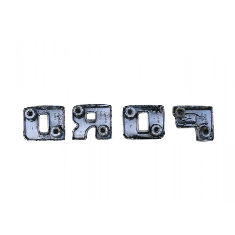 Emblema Dianteiro Letras Ford F-1 F-5 F-8 1948 a 1950 Cromado - Jogo