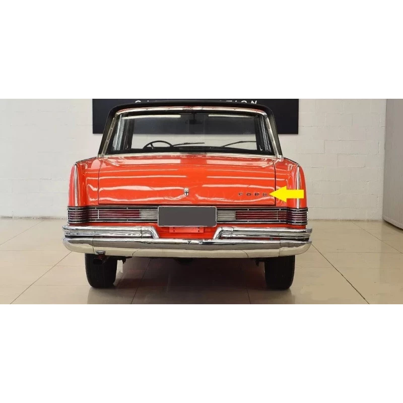 Emblema Ford Letras Capô Porta Malas Corcel Belina Luxo