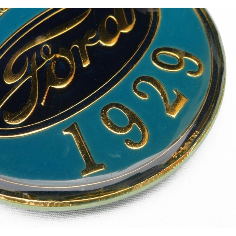 Emblema Frontal Ford Model A 1929 Dourado
