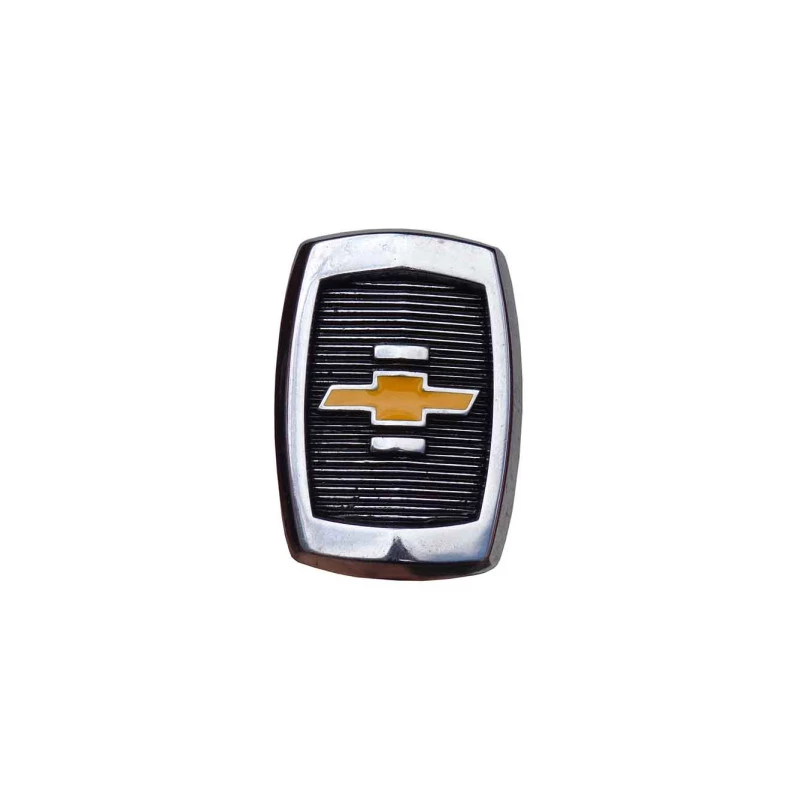 Emblema Capô Dianteiro Chevrolet Opala 1969 1970 Gravata Amarelo