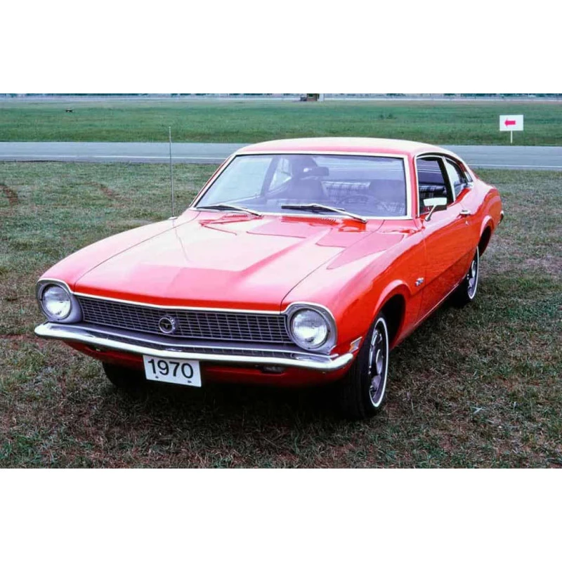 Emblema Grade Ford Maverick Grabber Americano Touro Novo