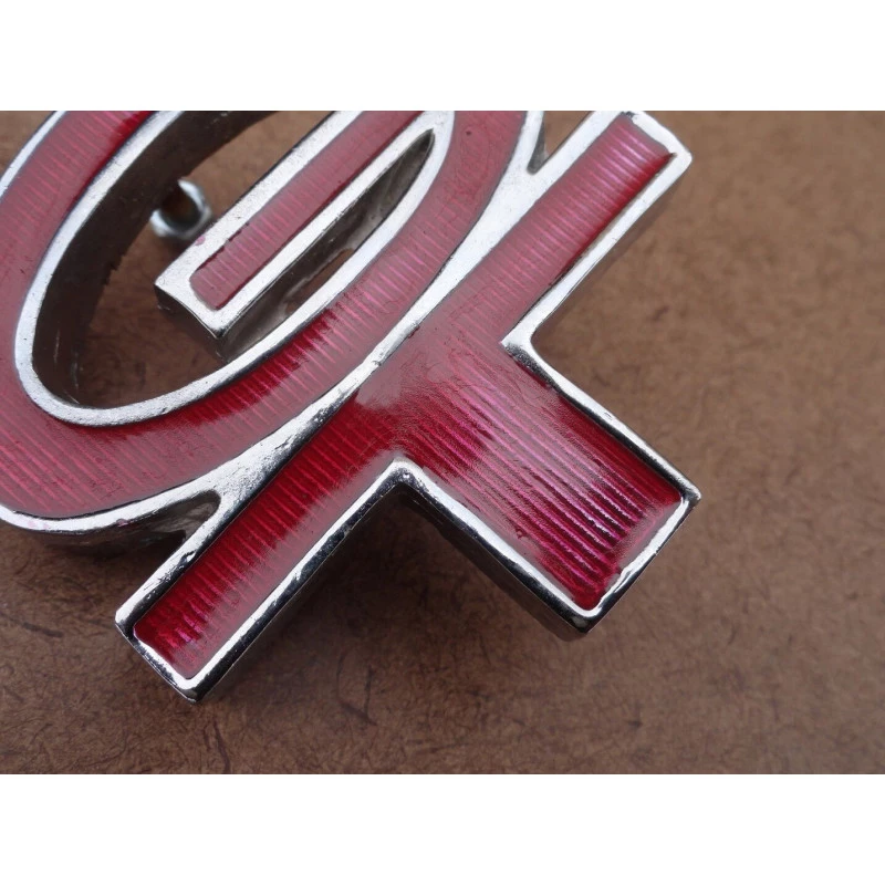 Emblema GT Coluna Lateral Traseira Corcel I GT 1973 a 1977