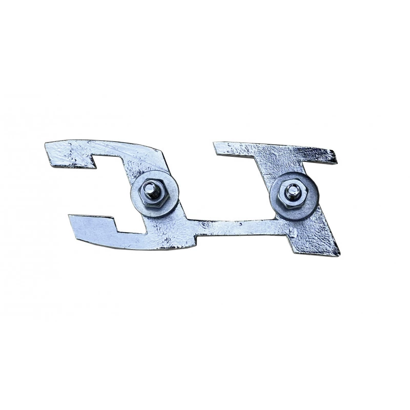 Emblema Karmann Ghia TC Tampa Traseira Cromado Metal Novo