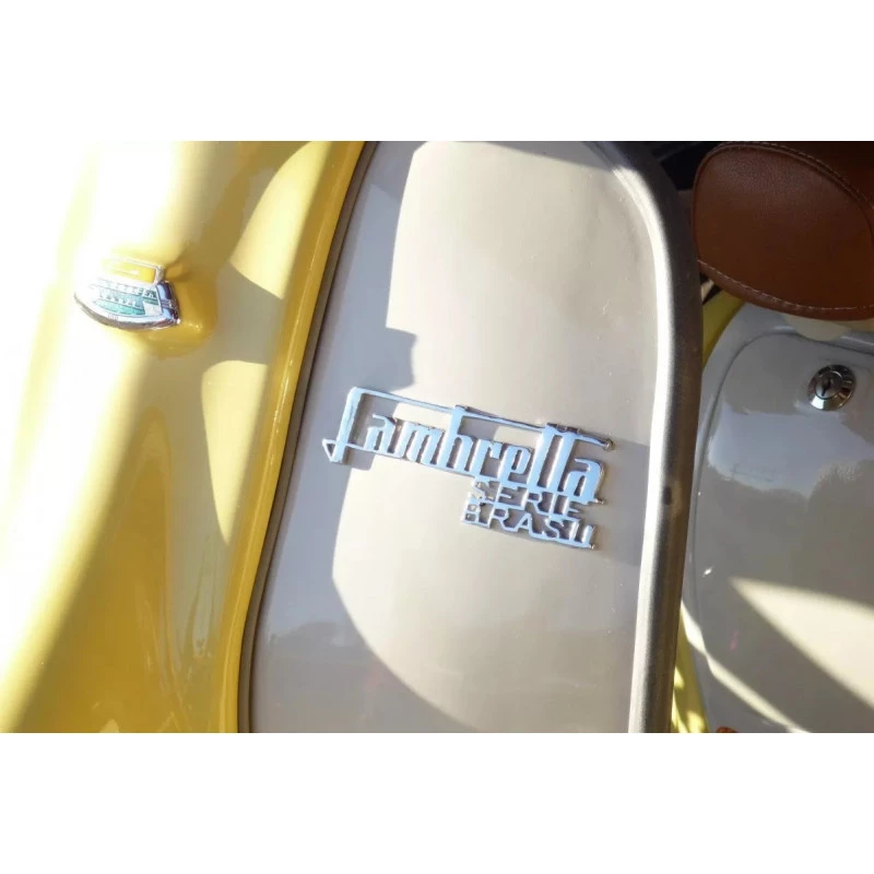 Emblema Lambretta LI Serie Brasil 1960 a 1972
