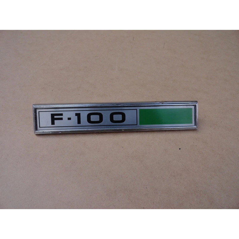 Emblema Lateral F-100 1980 A 1982 Original Usado Logo Reprodução