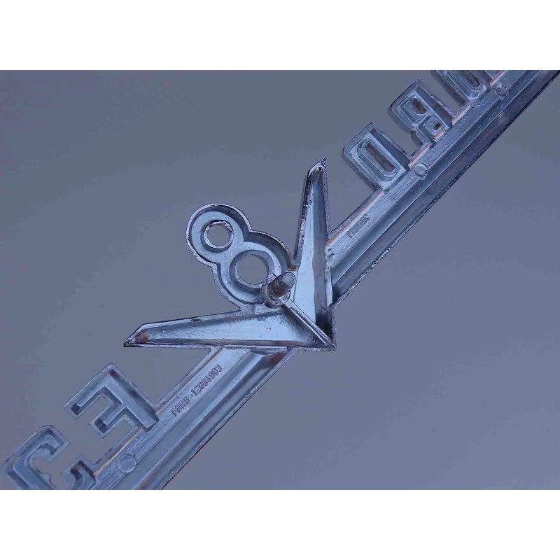 Emblema Lateral Capô Ford F-350 1965 a 1971 Original Par Usado